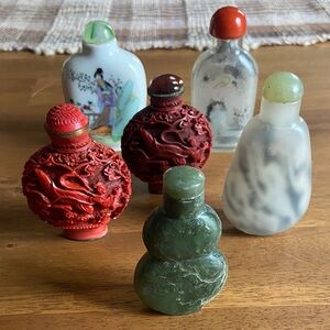 Vintage Chinese Decorative Snuff Bottles